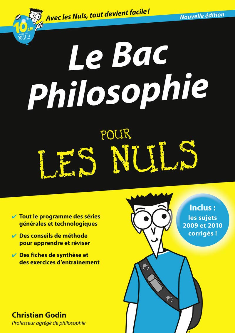 Bac Philosophie 2011 Pour les Nuls 9782754022590