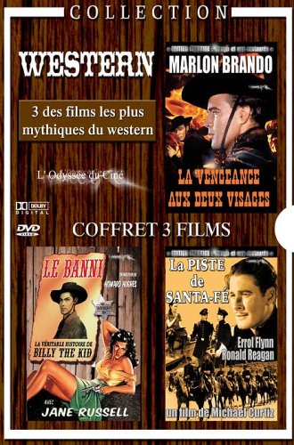 Coffret western : la vengence au deux visages / la véritable histoire de billy the kid / la piste de santa fe 3760054368460