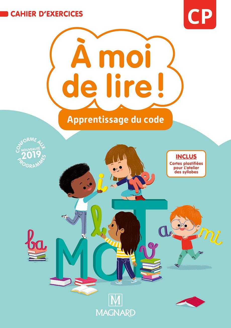 À moi de lire ! CP (2019) - Cahier d'apprentissage de code 9782210505124