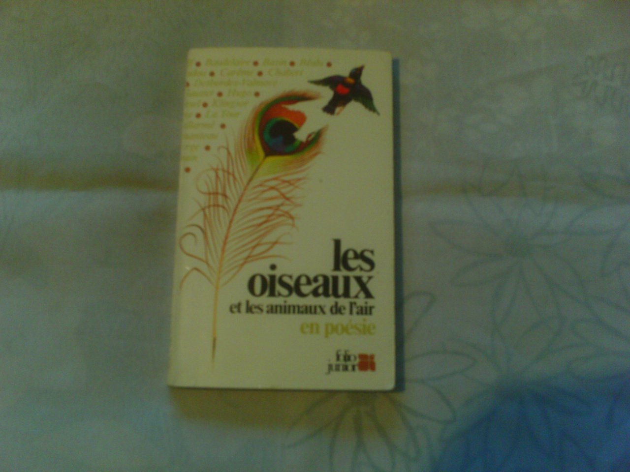 LES OISEAUX ET LES ANIMAUX DE L'AIR EN POESIE 9782070340170