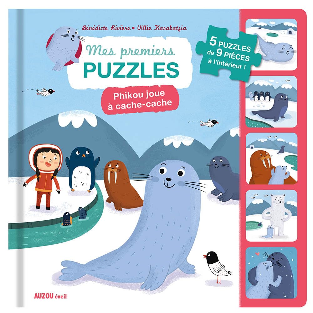 Auzou - Mes premiers puzzles - Phikou joue à cache-cache 9782733843321