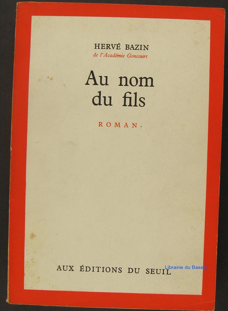 Au nom du fils 9782020017060