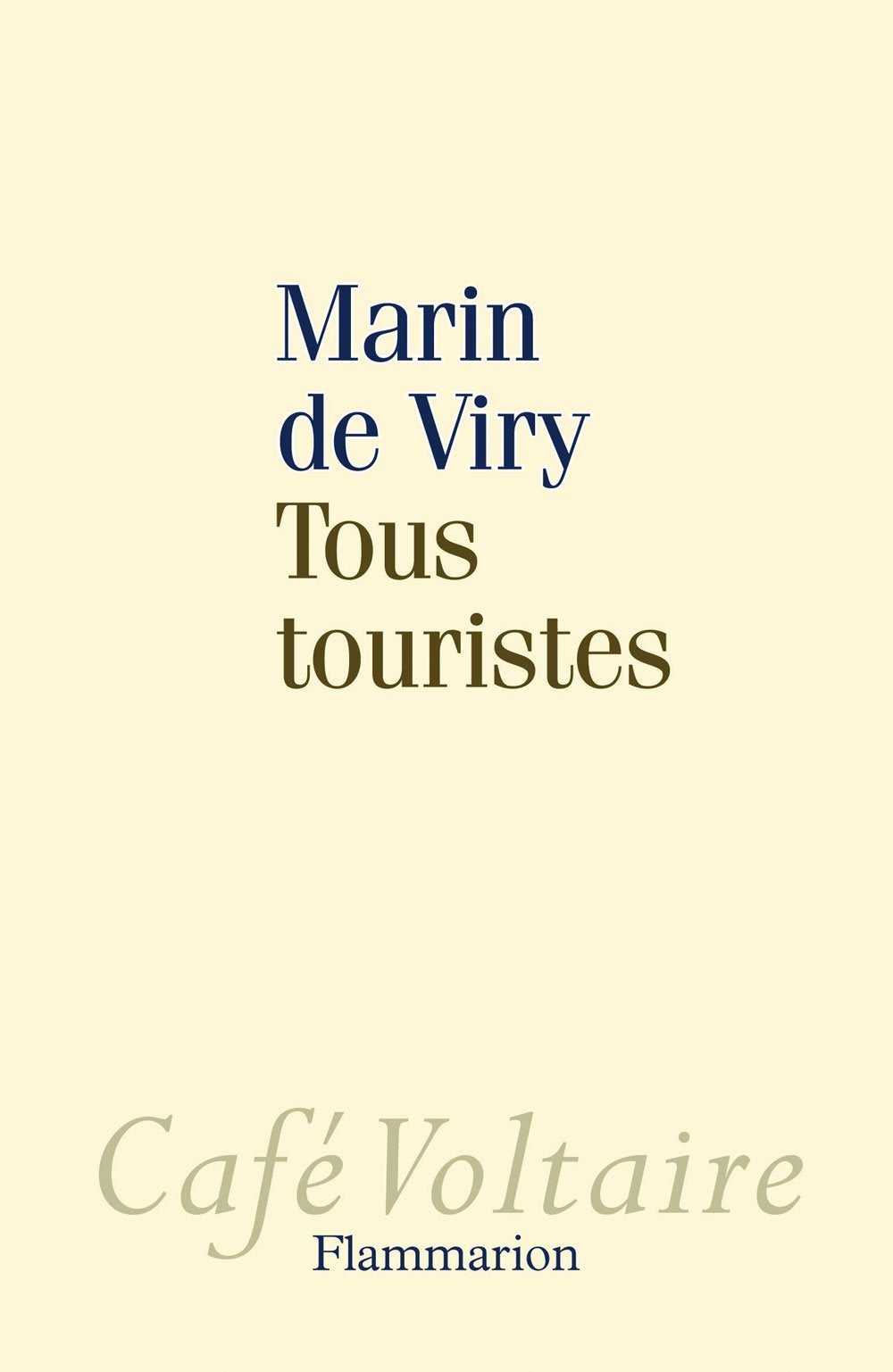 Tous touristes 9782081231931