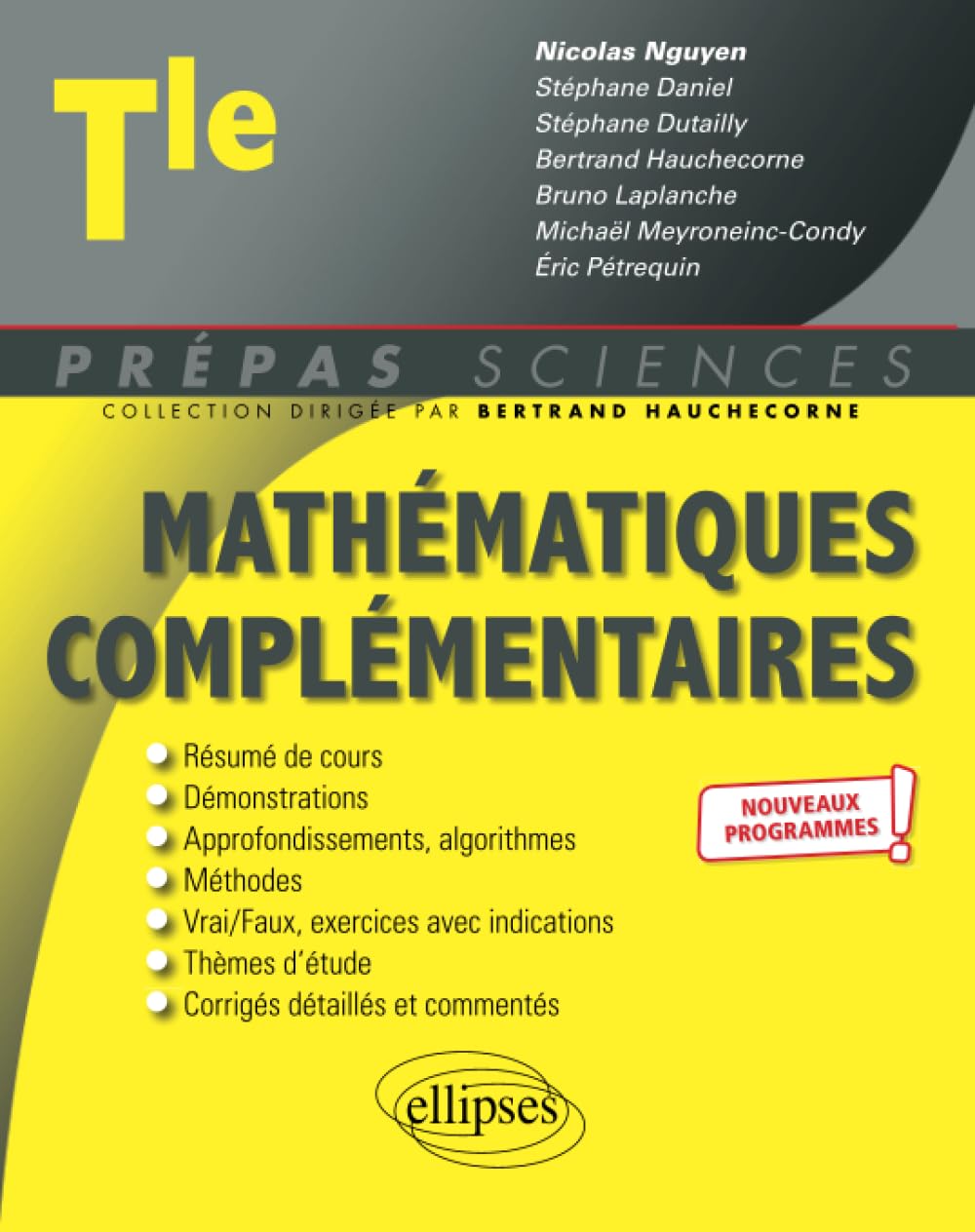 Mathématiques complémentaires - Terminale - nouveaux programmes 9782340038455