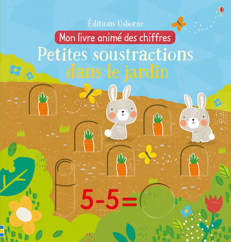 Petites soustractions dans le jardin - Mon livre animé des chiffres 9781474927048
