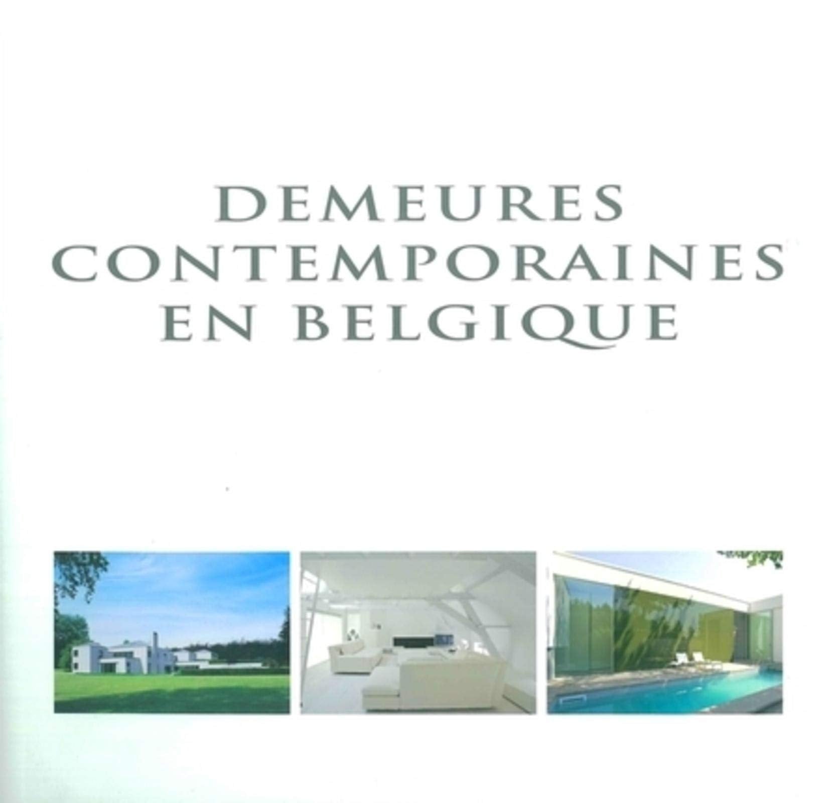 DEMEURES CONTEMPORAINES EN BELGIQUE (0000) 9782930367248