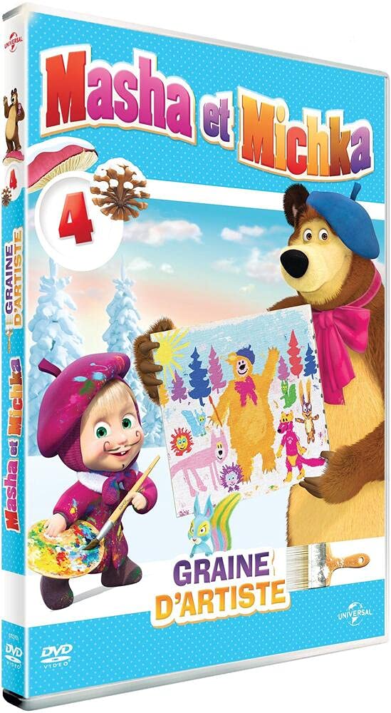 Masha et Michka - 4 - Graine d'artiste (la couverture peut varier) 5053083029555