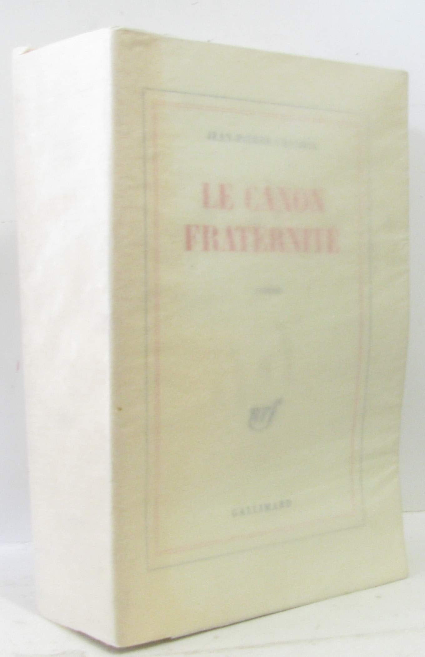 LE CANON FRATERNITE 9782070268931
