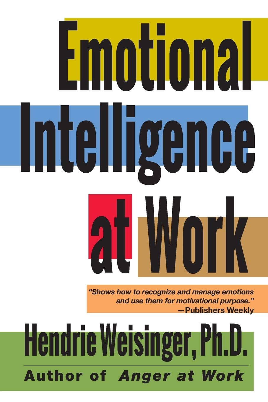 Emotional Intelligence at Work: The Untapped Edge for Success 9780787951986
