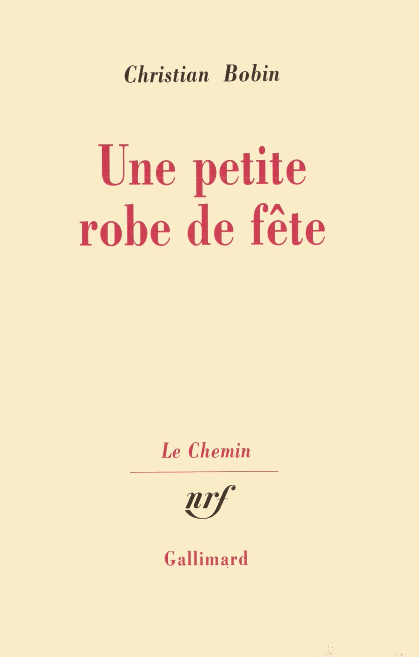 Une petite robe de fête 9782070722440
