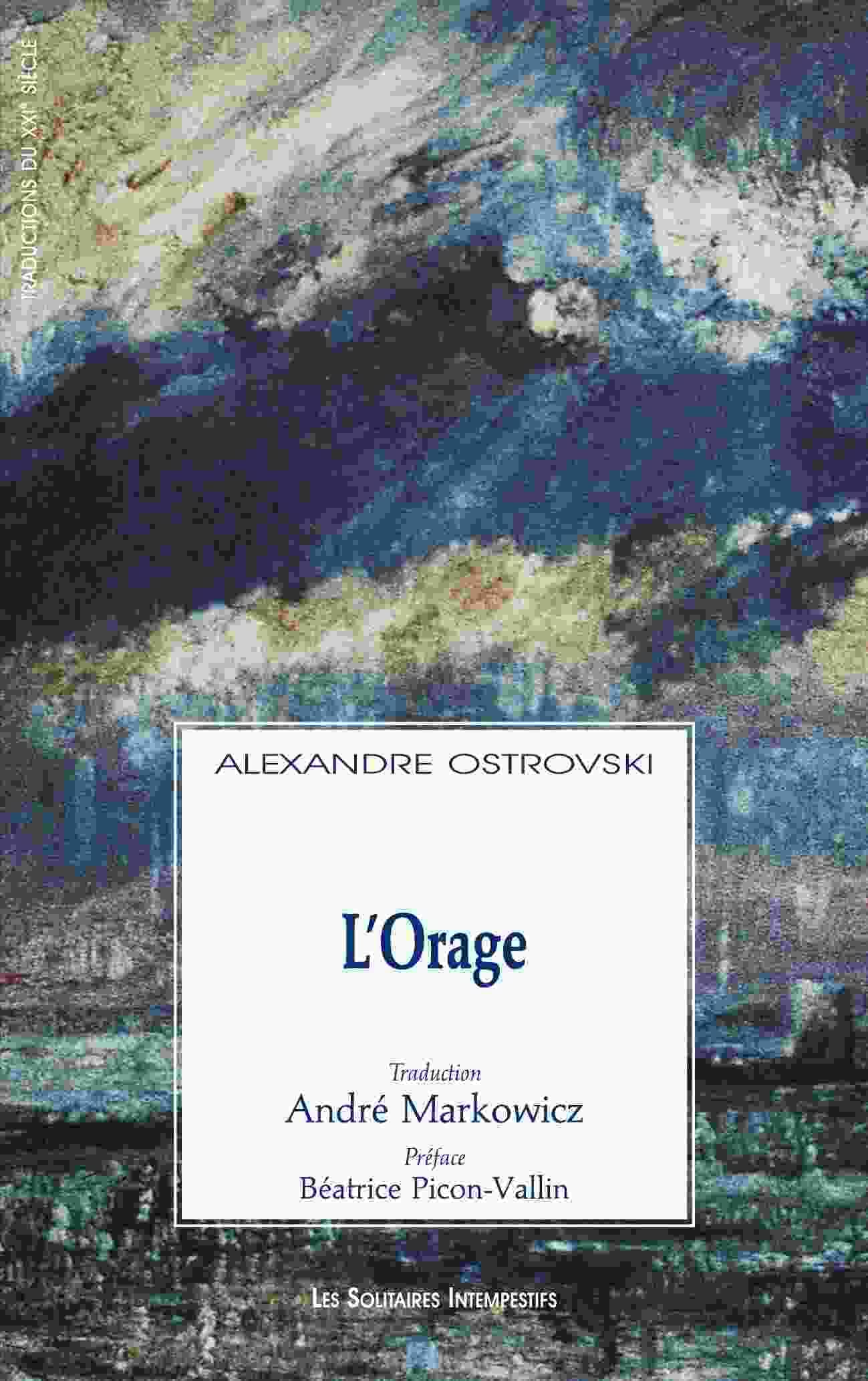 L'orage 9782846811200