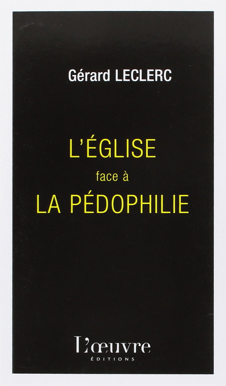 L'Eglise face à la pédophilie 9782356310705