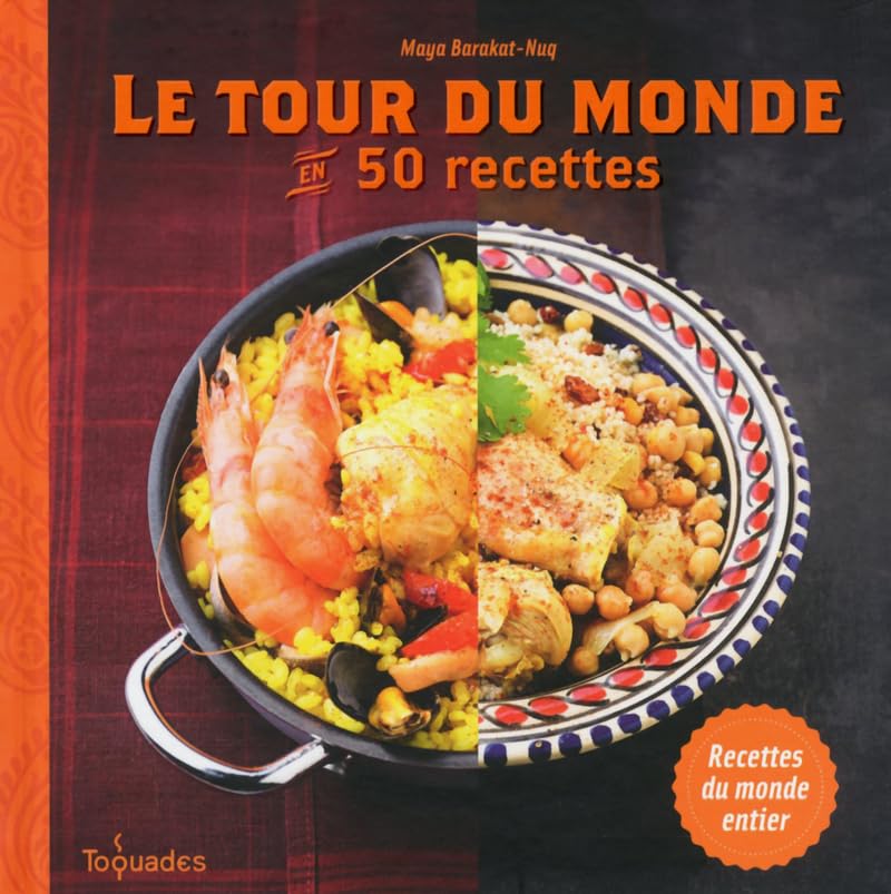 Le tour du monde en 50 recettes 9782754057622