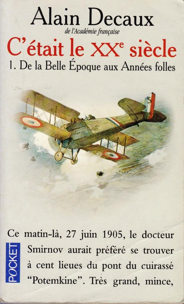 C'était le XXe siècle, tome 1 : De la belle époque aux années folles 9782266089111