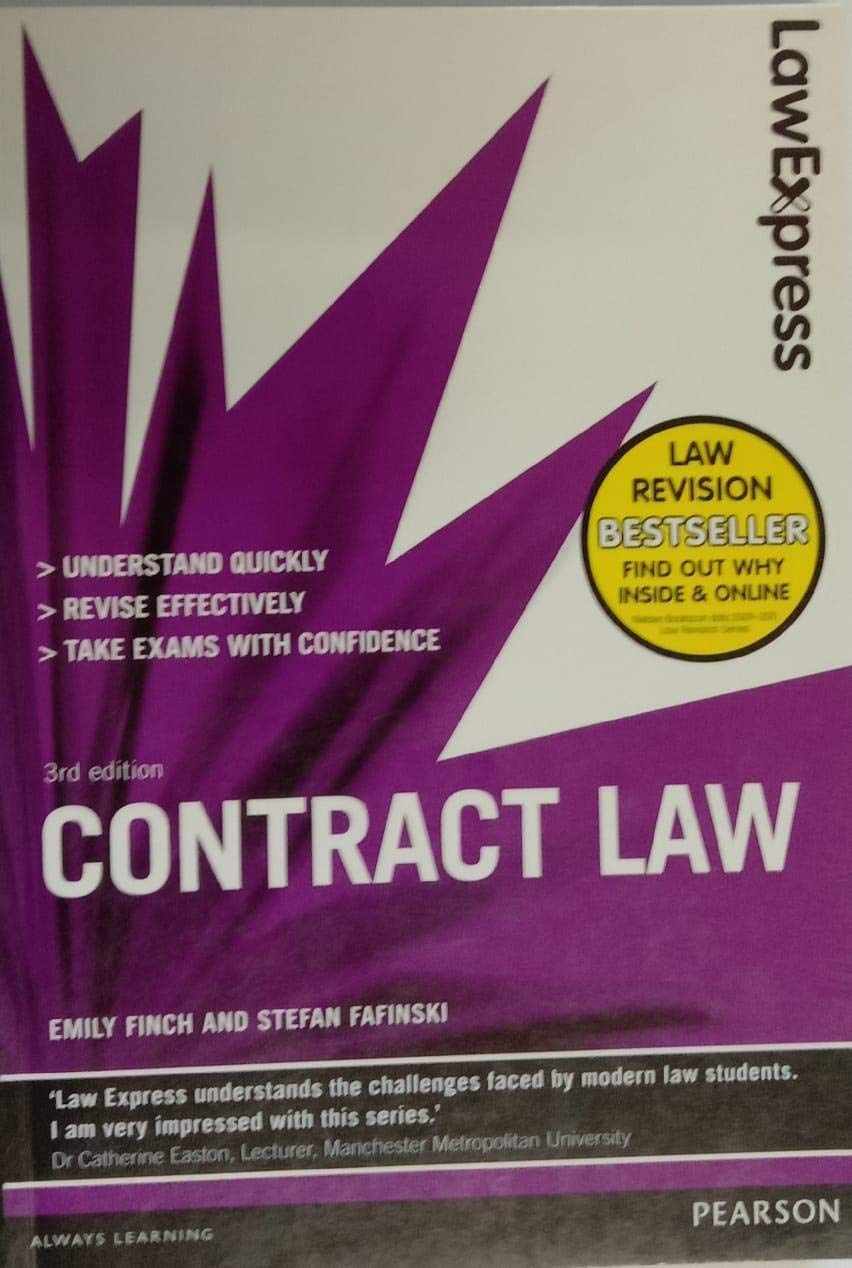 Contract Law: Uk Edition 9781408271551