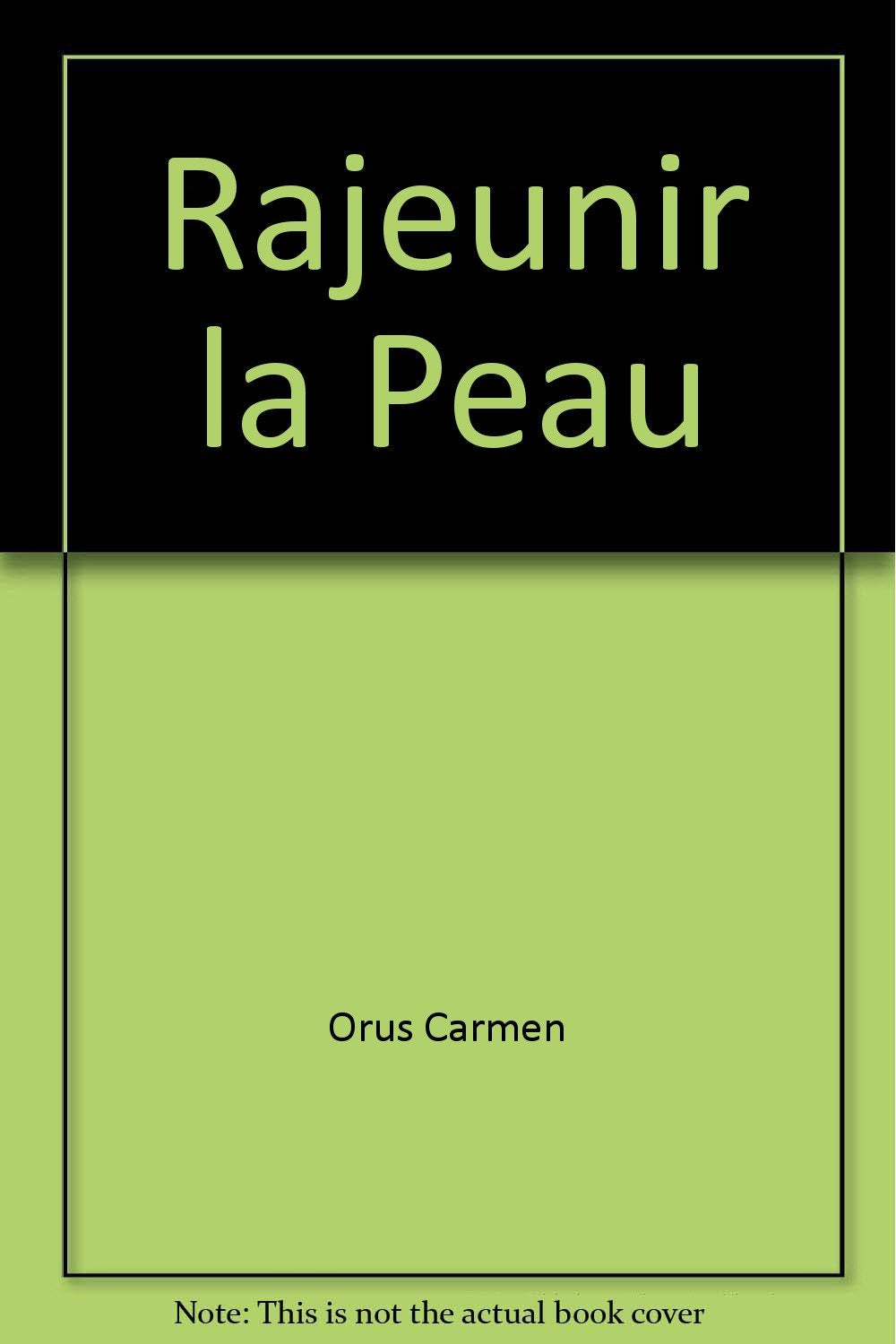 Rajeunir le visage 9782737246586