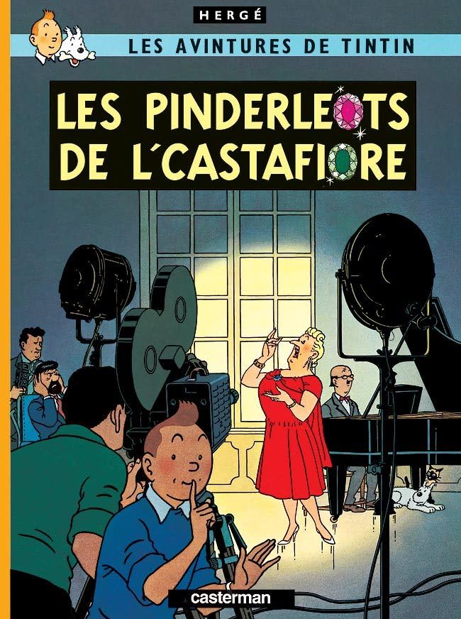 Les Bijoux de la Castafiore / Les Pinderleots de l'Castafiore (édition en picard) 9782203009011