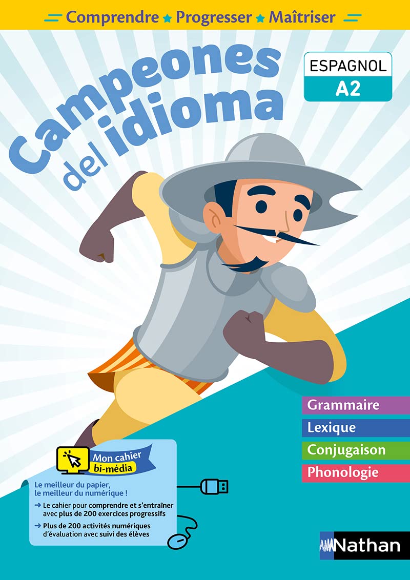 Cahier d'espagnol Campeones del Idioma A2 9782091780726