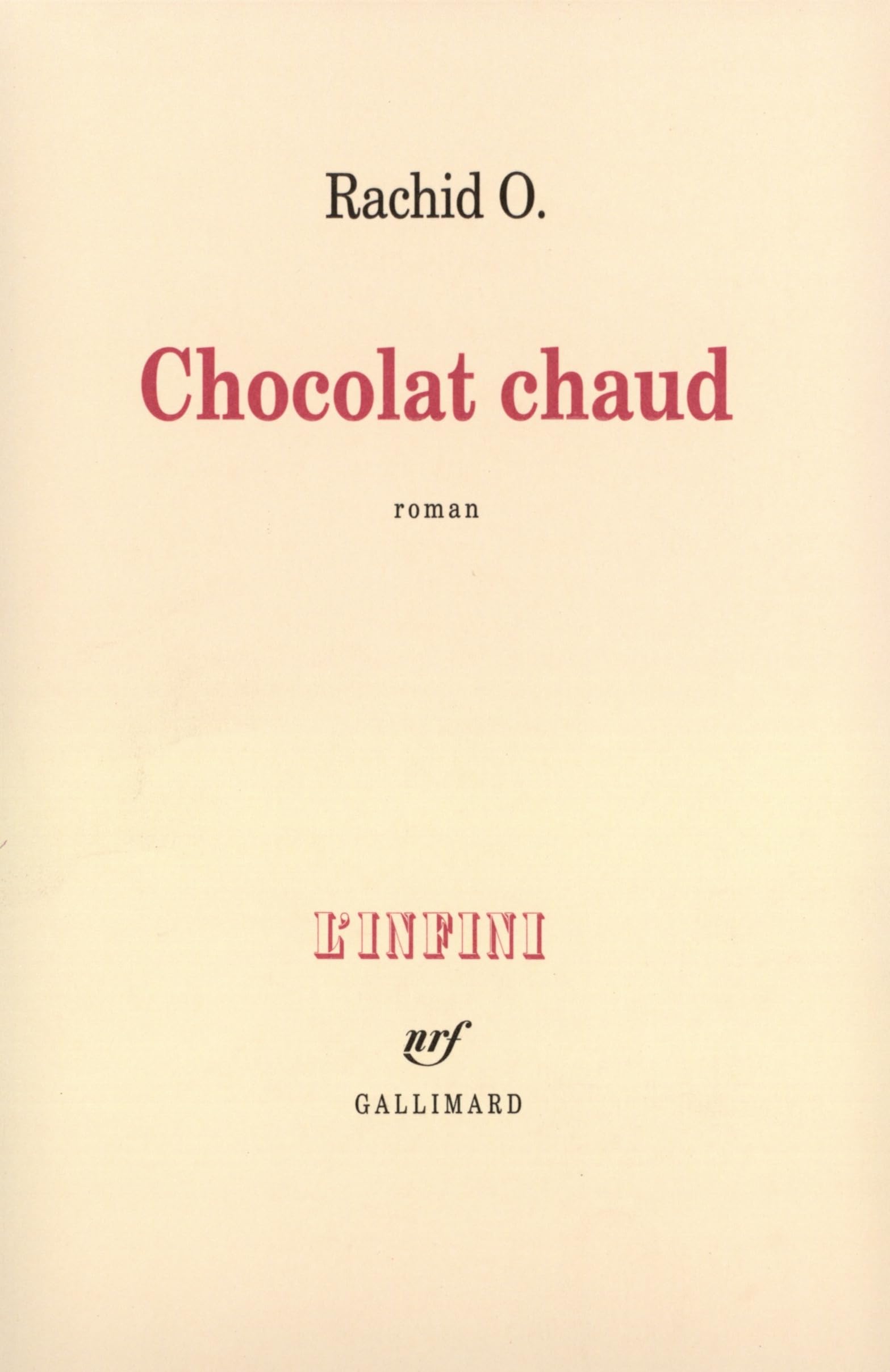 Chocolat chaud 9782070753574