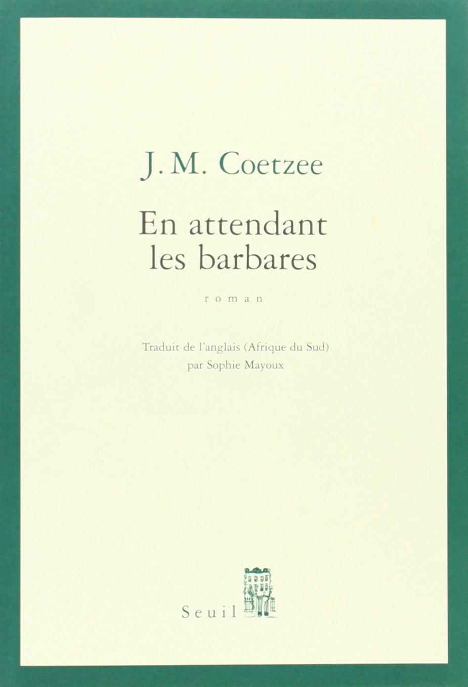 En attendant les barbares 9782020096348