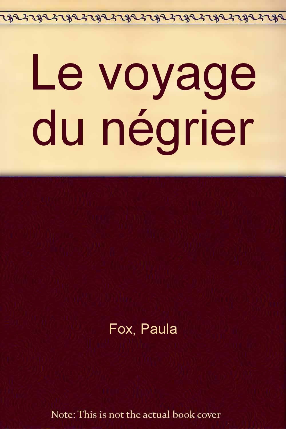 Le voyage du négrier 9782010173110
