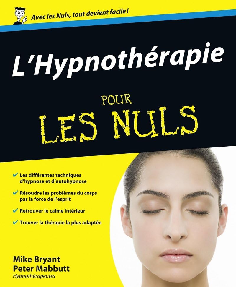 L'hypnothérapie pour les nuls 9782754005043