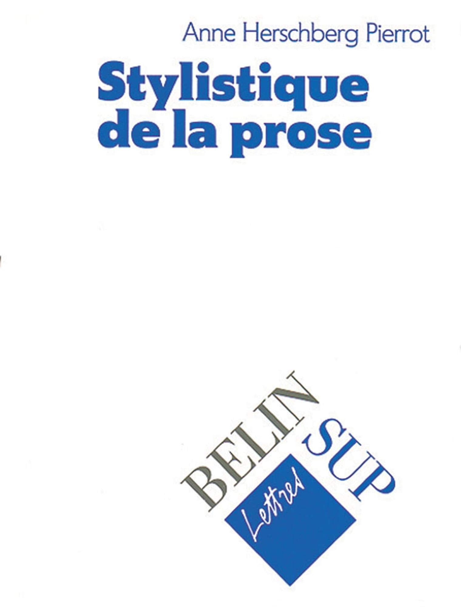 Stylistique de la prose 9782701114323