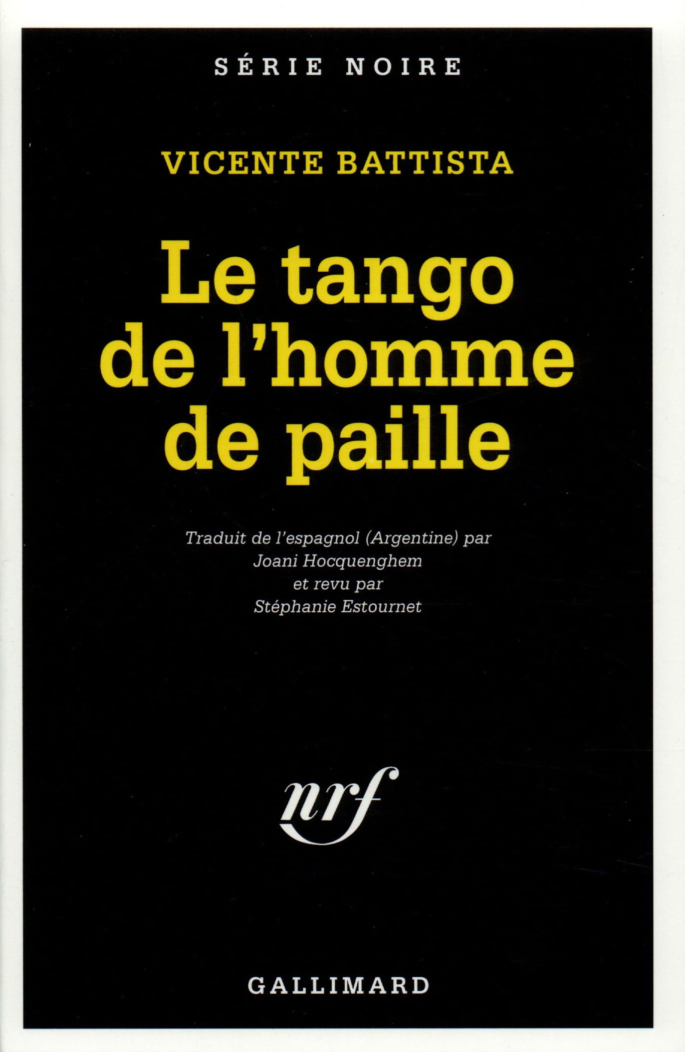 Le Tango de l'homme de paille 9782070496716