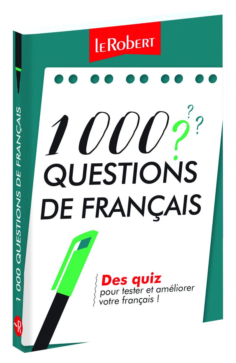 Mini-guide - 1 000 questions de français - Des quiz pour tester et améliorer votre français: Broché 9782321011057