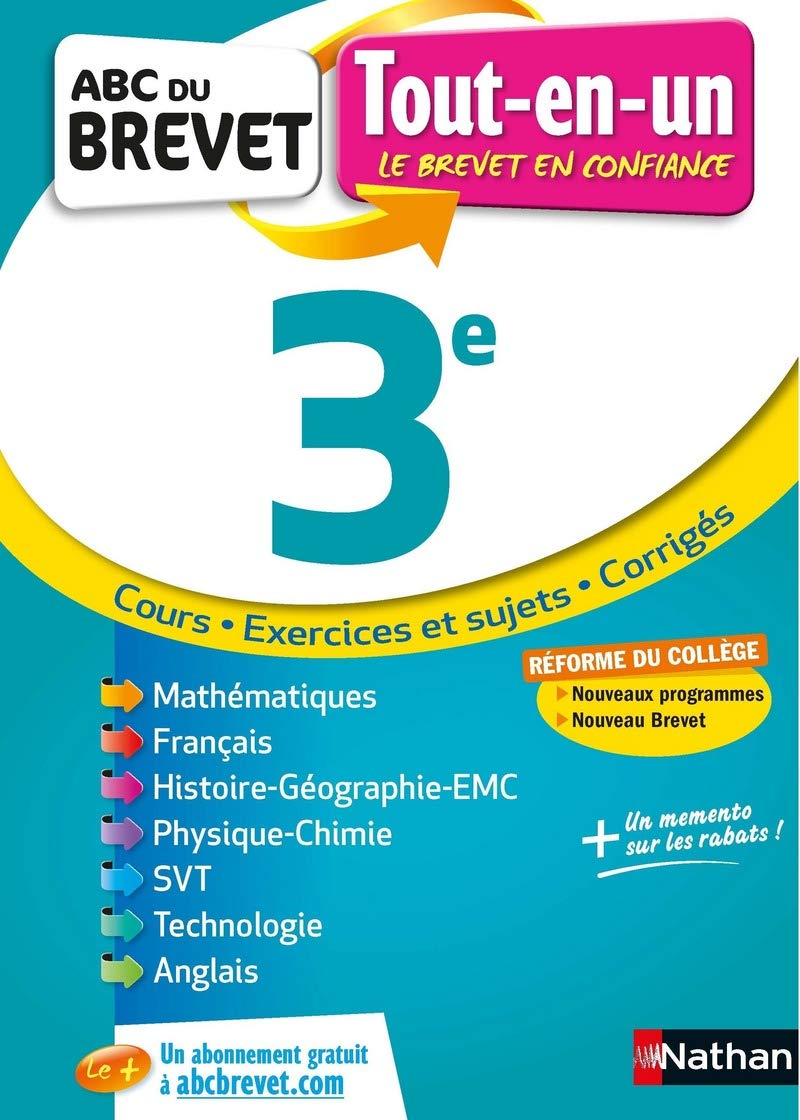 ABC du BREVET Tout-en-un 3e 9782091503066