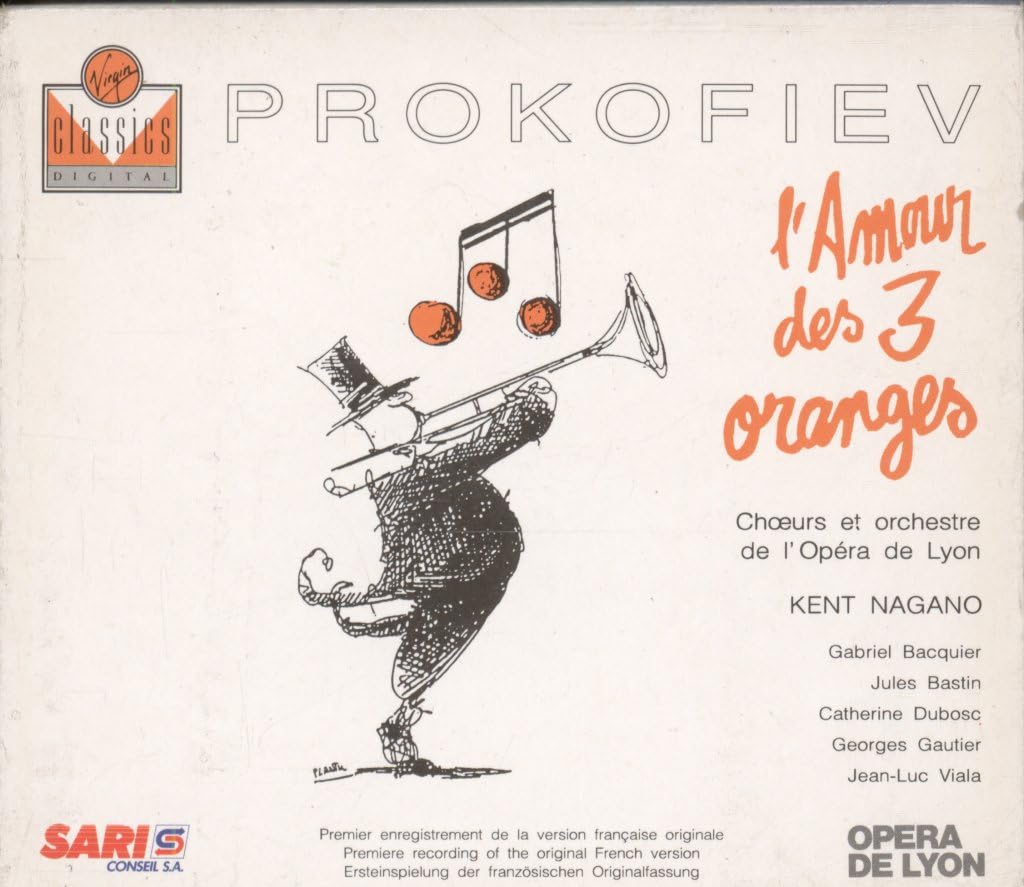 Prokofiev : L'amour des 3 Oranges 0075679108425