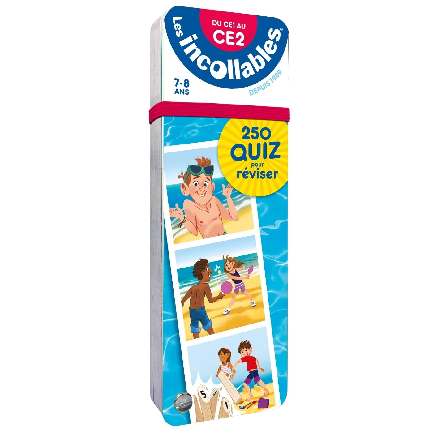 Les incollables - 250 quiz pour réviser - Du CE1 au CE2 9782809683059