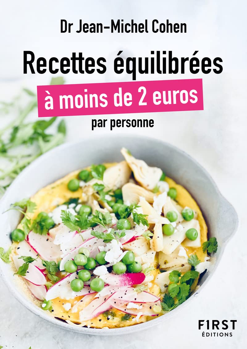 Le Petit Livre des recettes équilibrées à moins de 2 euros 9782412087657