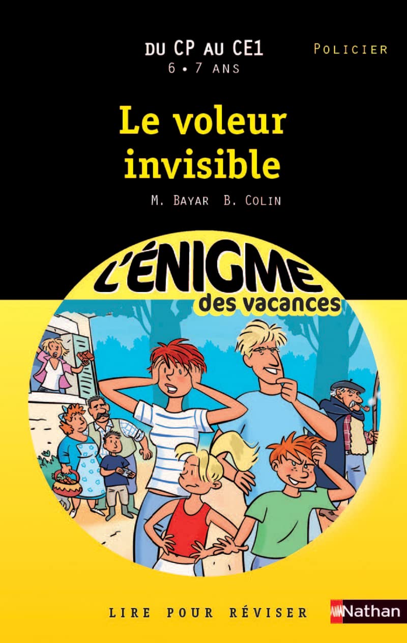 Cahier de vacances - Enigmes vacances Voleur invisible 9782091879734