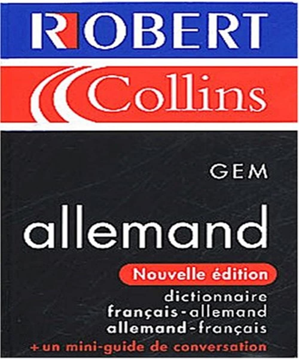 Dictionnaire Francais-Allemand Et Allemand-Francais 9782850368936