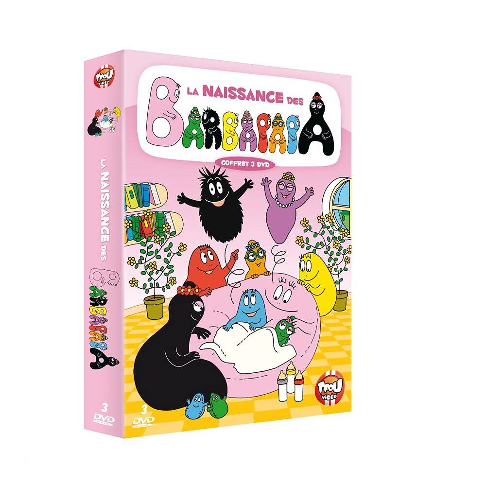 Naissance des Barbapapa-Coffret 3 DVD 3384442257213