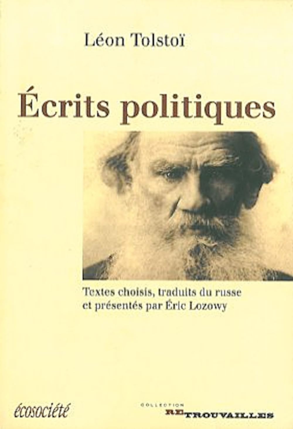 Écrits politiques 9782921561891