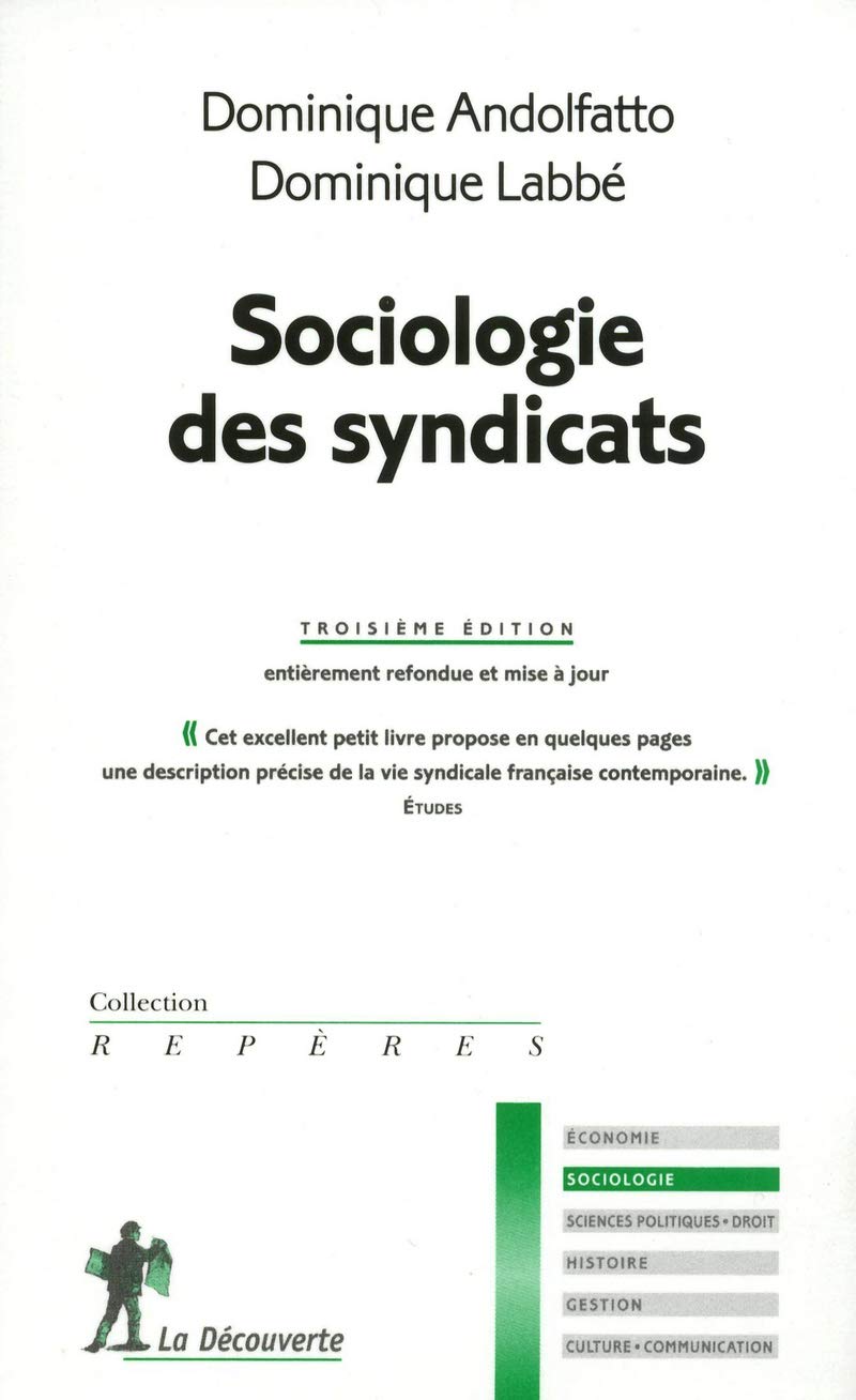 Sociologie des syndicats 9782707170125