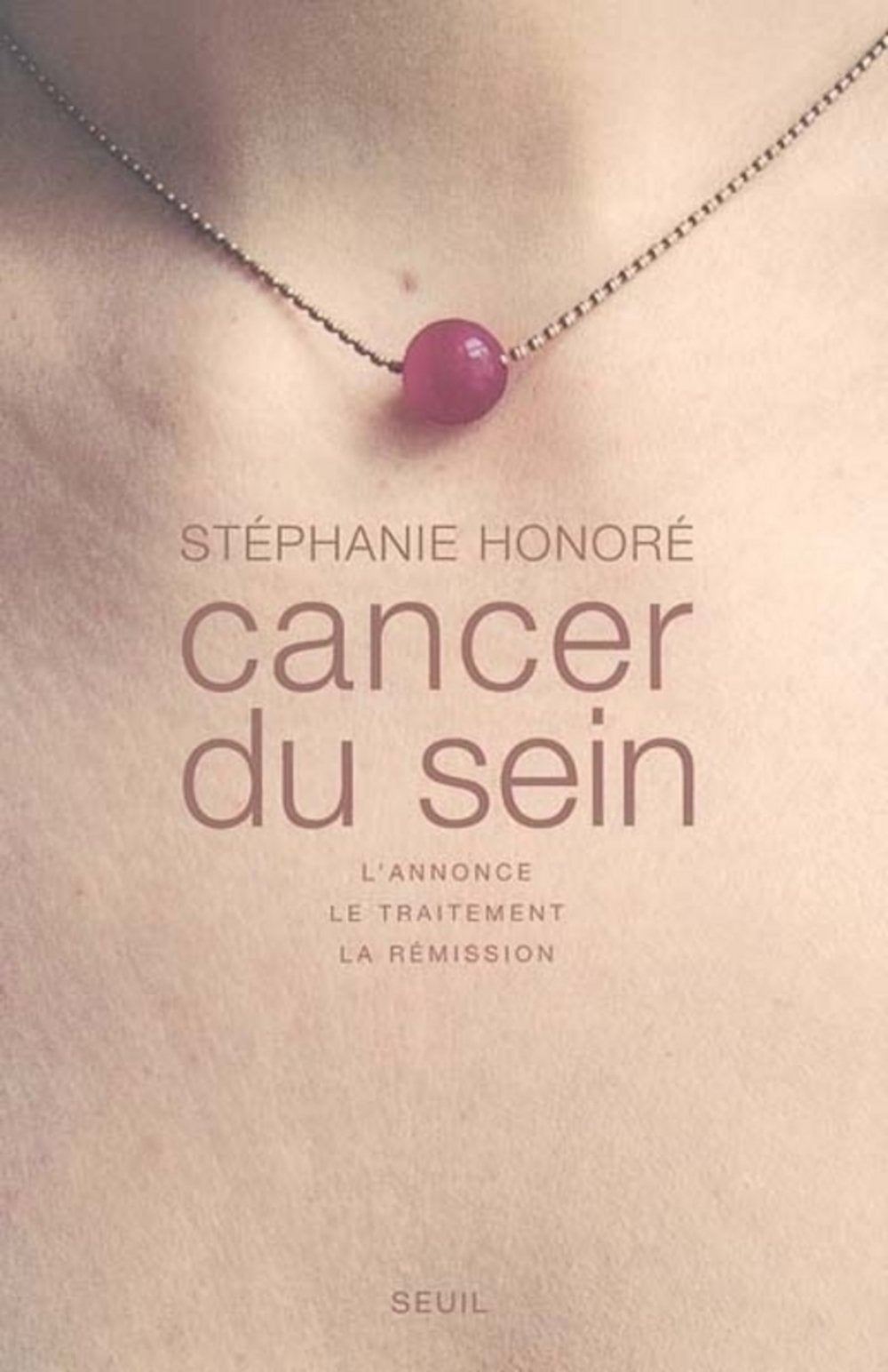 Cancer du sein: L'annonce, le traitement, la rémission 9782020789462
