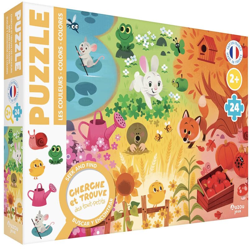 Puzzle cherche et trouve des tout-petits - les couleurs 9791039558006