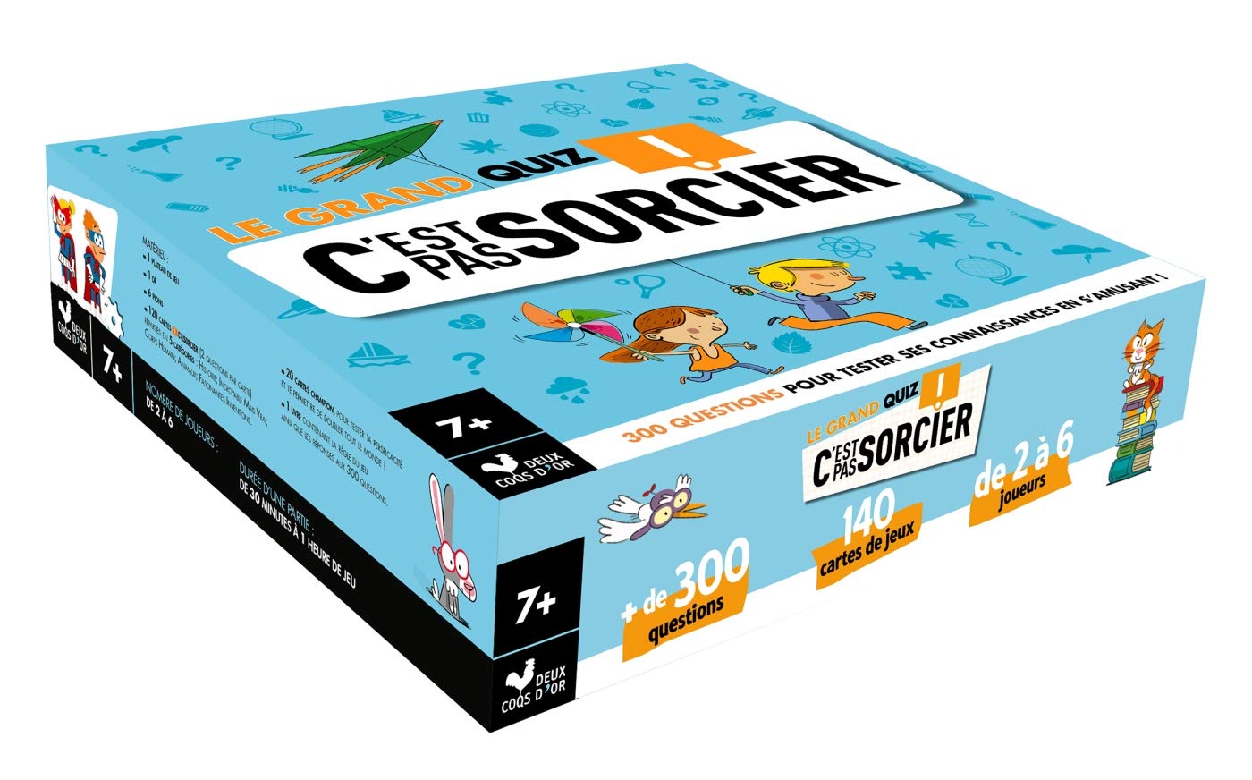 Le grand quiz C'est pas sorcier - coffret avec plateau et cartes 9782017862529