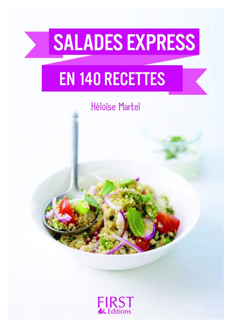 Petit Livre de - Salades express en 140 recettes, nouvelle édition 9782754072427