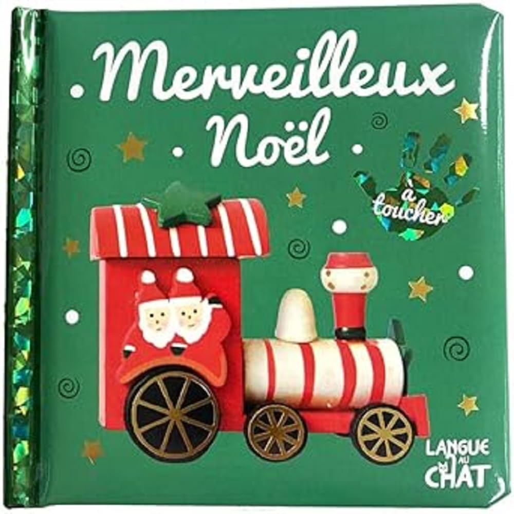 Bébé touche-à-tout - Merveilleux Noël - Livre matières bébé - Imagier photo avec matières à toucher - Dès 12 mois (63) 9782806312570