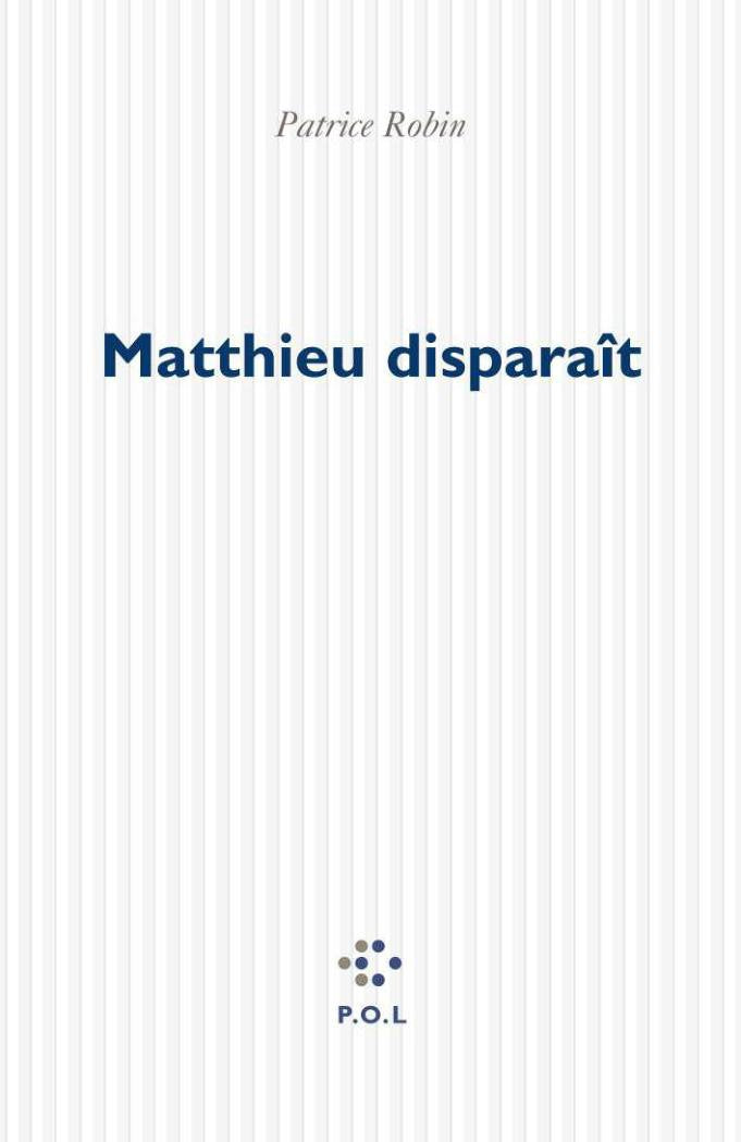 Matthieu disparaît 9782867449611