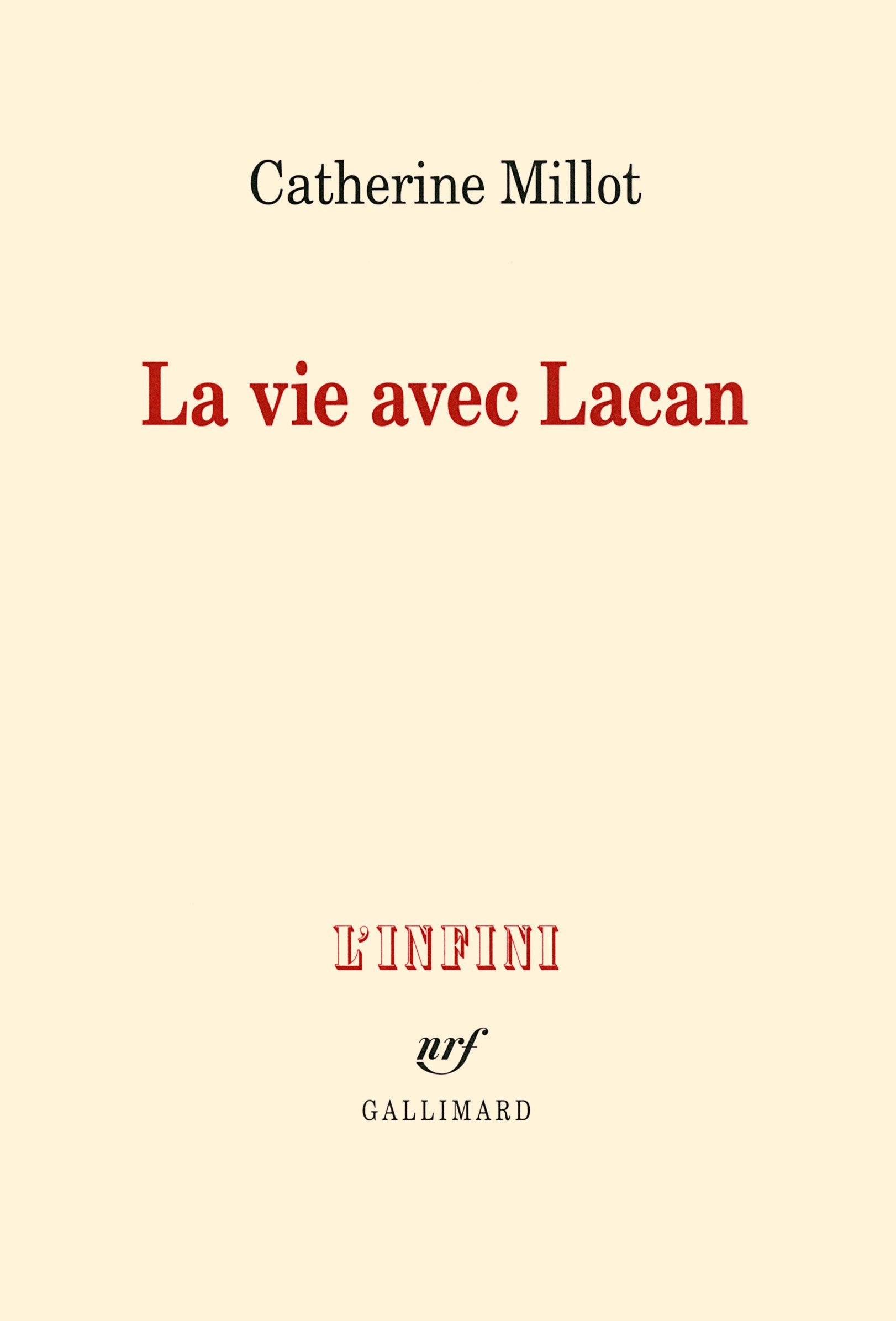 La vie avec Lacan 9782070178247