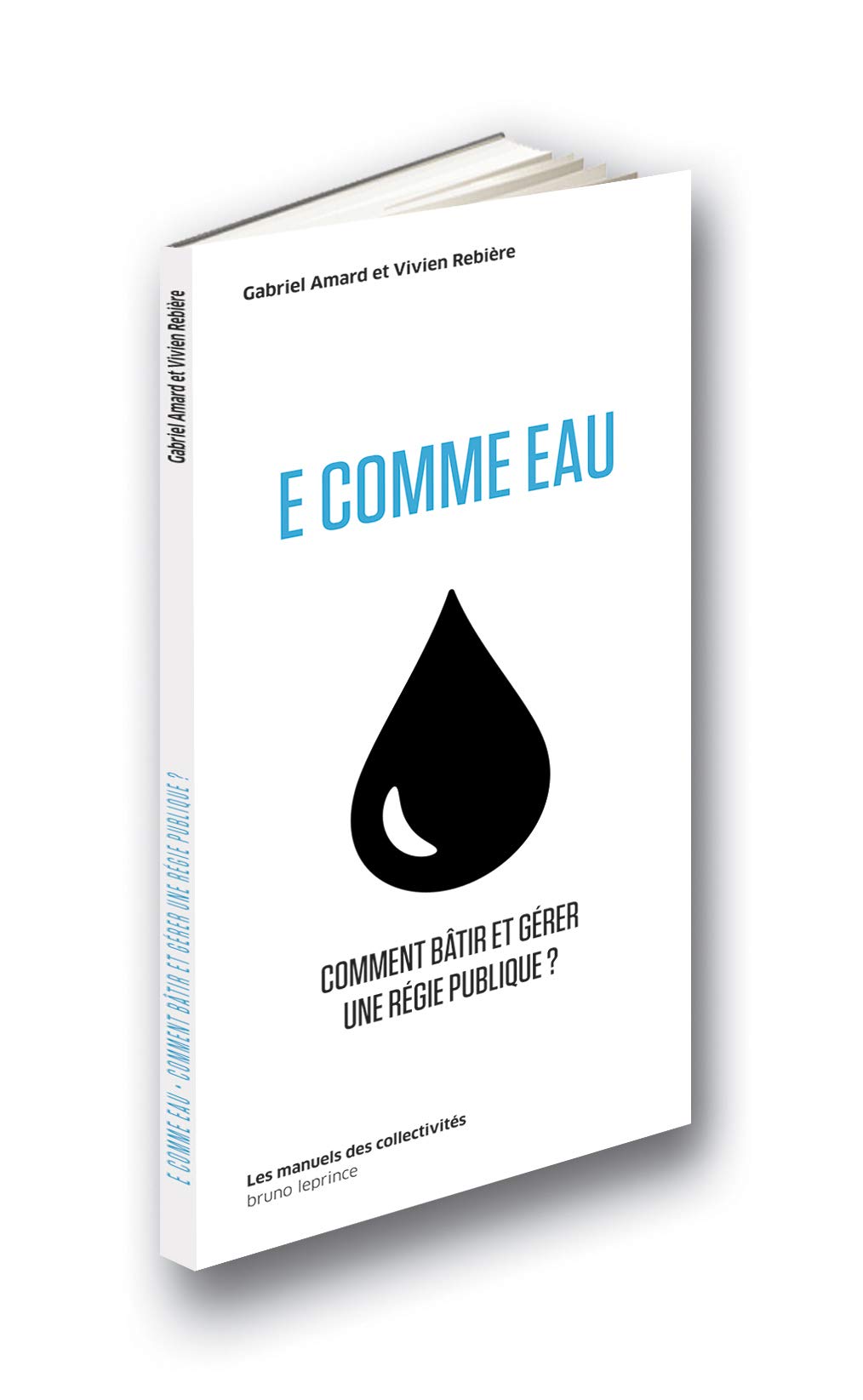 E comme eau: Comment bâtir et gérer une régie publique ? 9782364881129