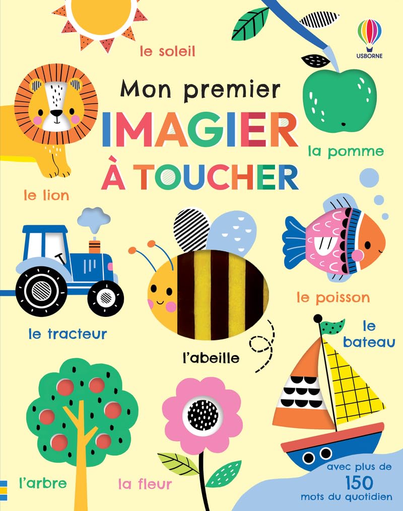 Mon premier imagier à toucher - dès 1 an 9781806073863