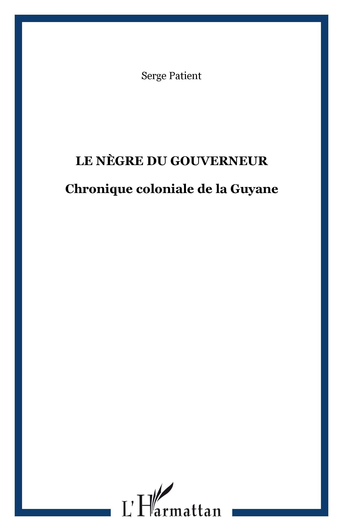 Le nègre du gouverneur 9782858020829