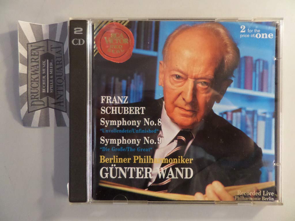 Symphonie n°8 en si mineur, " Inachevée " / Symphonie n°9 en ut majeur, " La Grande " 0090266831425