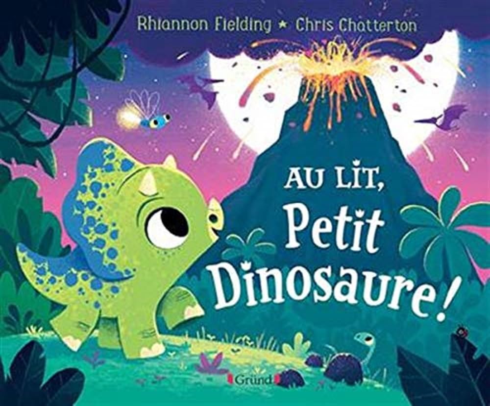 Au lit, petit dinosaure – Album jeunesse – À partir de 3 ans 9782324027666